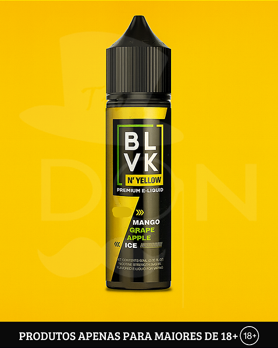Juice BLVK Yellow Mango - Grape Apple Ice - 6mg - 60ml