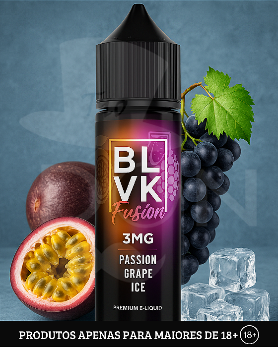 Juice BLVK Fusion - Passion Grape Ice - 6mg - 60ml