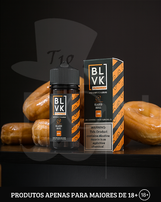 Juice BLVK Hundreds - Glazed Buns - 6mg - 100ml