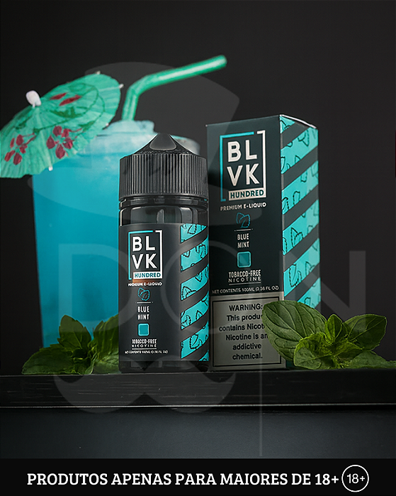 Juice BLVK Hundreds - Blue Mint - 6mg - 100ml