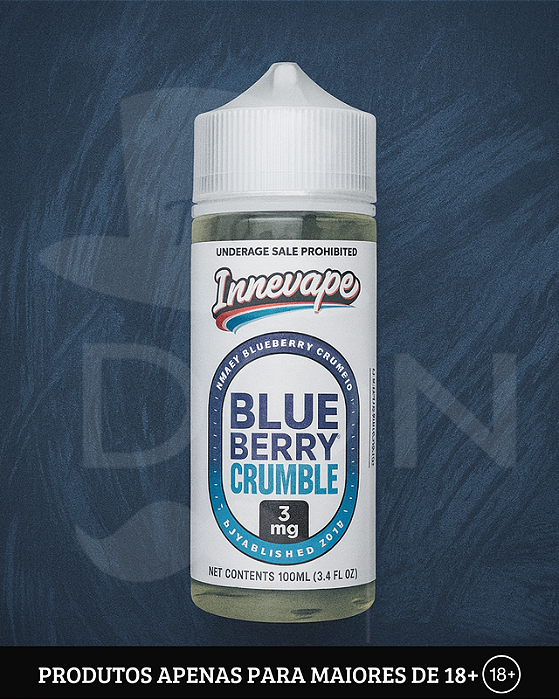 Juice InneVape Heisenberg - Blueberry Crumble - 3mg - 100ml