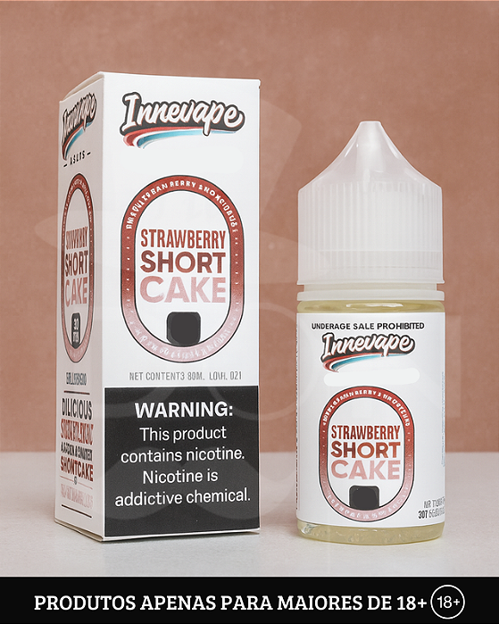 Juice InneVape Heisenberg - Strawberry Short Cake - 3mg - 100ml