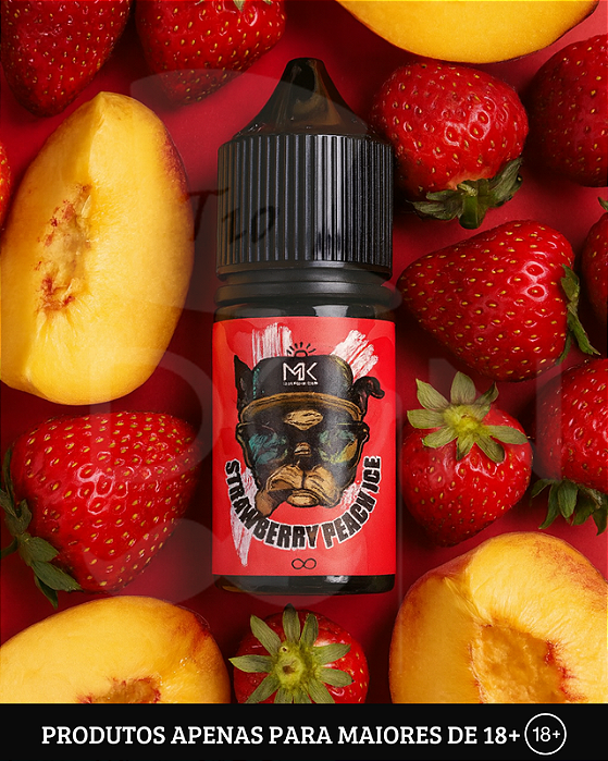 Salt Maskking - Strawberry Peach Ice - 35mg - 30ml