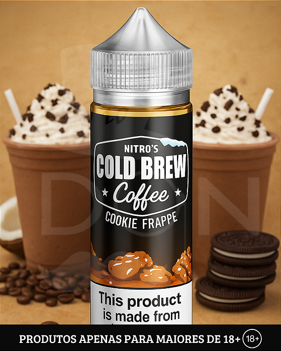 Juice Cold Brew - Cookie Frappe - 3mg - 100ml