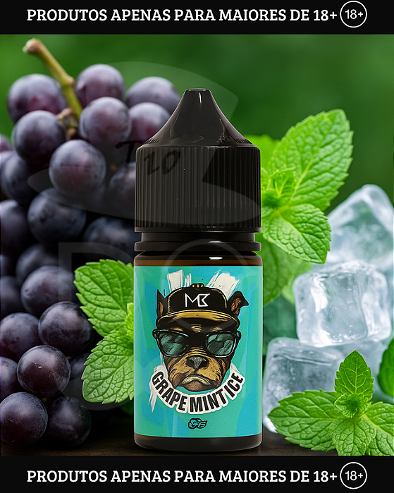Salt Maskking - Grape Mint Ice - 50mg - 30ml