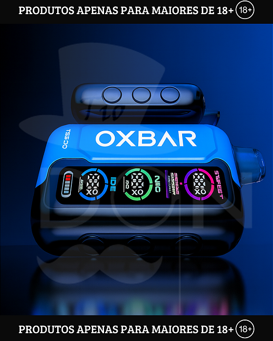 Descartavel Oxbar Invisível 50k 3in1 - 5% (50mg)