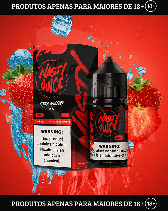 Salt Nasty WW - Smooth Strawberry Ice - 35mg - 30ml