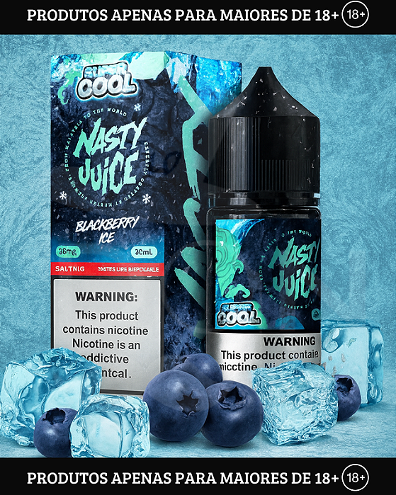 Salt Nasty WW - Super Cool Blueberry Ice - 35mg - 30ml