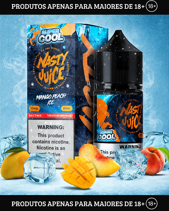 Salt Nasty WW - Super Cool Mango Peach Ice - 35mg - 30ml