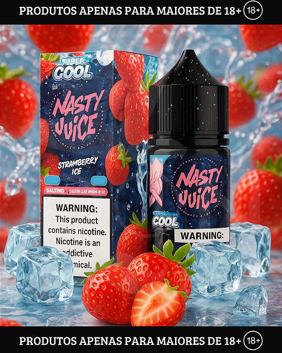 Salt Nasty WW - Super Cool Strawberry Ice - 35mg - 30ml