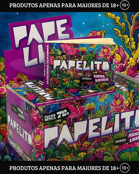 Piteira Mega Longa Dupla - Papelito