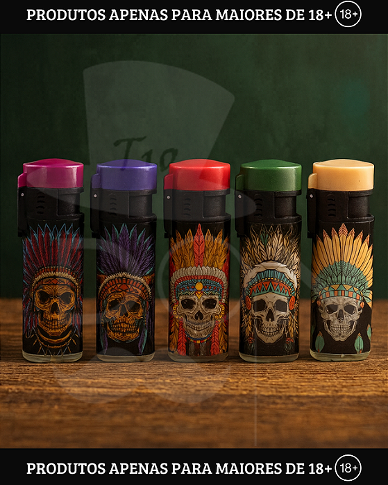 Maçarico Indian Skull - Prof Color