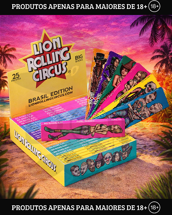 Seda Brasil Edition C/ Piteira - Lion Circus