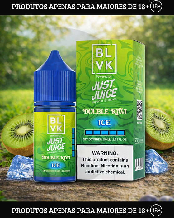 Salt BLVK Just Juice - Double Kiwi - 35mg - 30ml
