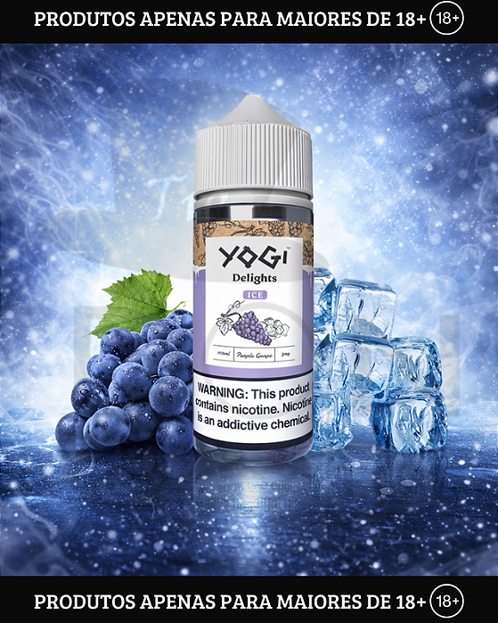 Juice YOGI - Purple Grape Ice - 100ml / 3mg