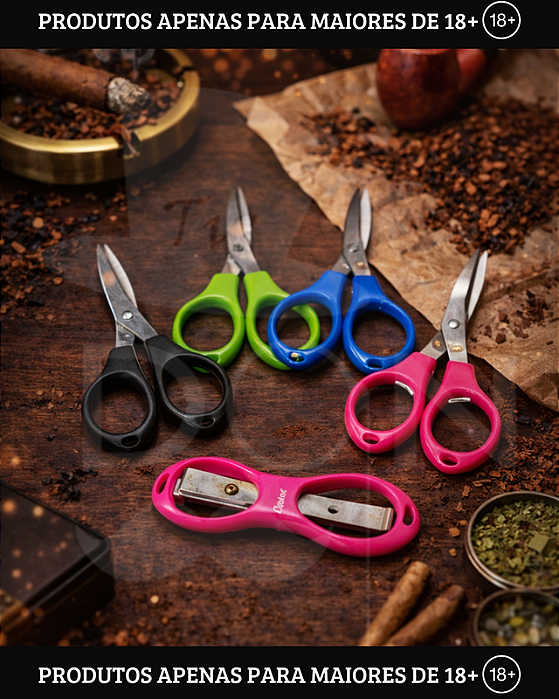 Tesoura Dobrável Flip PP - ABDZ (Ponta Fina)