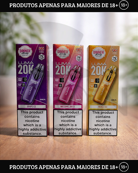 Descartavel Dinner Lady 20k Luna - 5% (50mg)