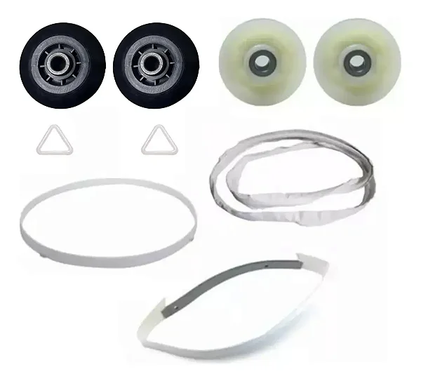 Kit 5 Revisão Para Secadora Brastemp, Bsi Bsr Bsc Bsx Original