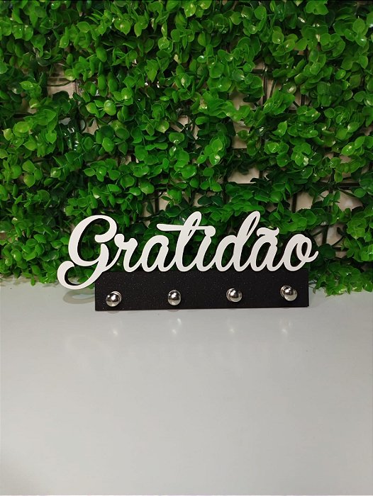 Porta chaves Gratidão