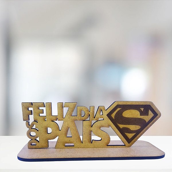 Dia dos Pais - Lembrancinha em mdf cru