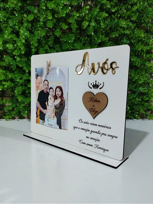 Porta Retrato Avós