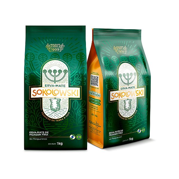 Erva-mate Sokolowski Moagem Fina 1kg
