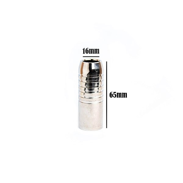 BOCAL CONICO ALETADO 16MM X 65MM (MOD. ME516 OXIMIG)