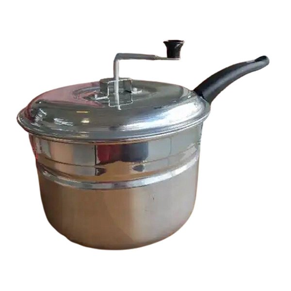 Panela Pipoqueira N°20 Fortaleza 3,75 Litros - Prata