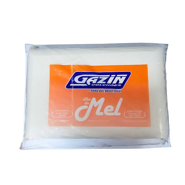 Travesseiro Macio Gazin Soft Ilha do Mel 100% Algodão