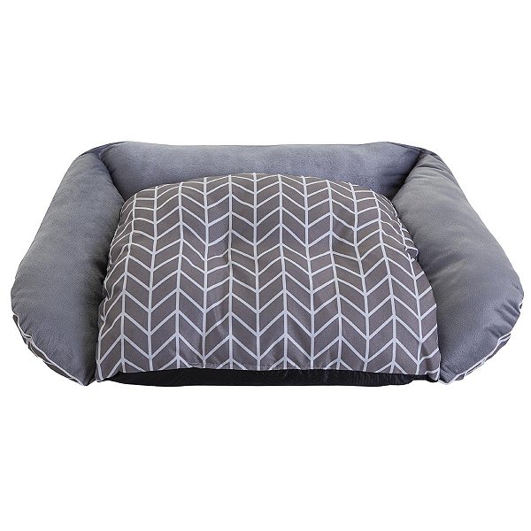 Cama Pet Com Almofada Extensível Cinza - Corttex