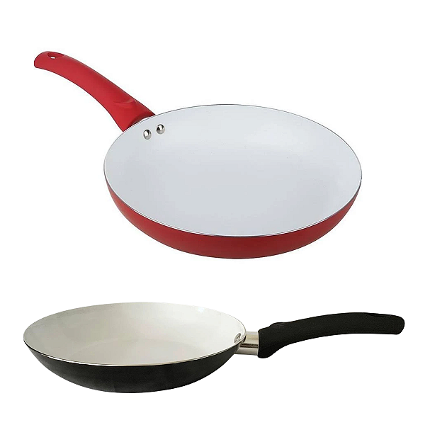 Frigideira Antiaderente Com Revestimento Cerâmico 28cm - Fratelli