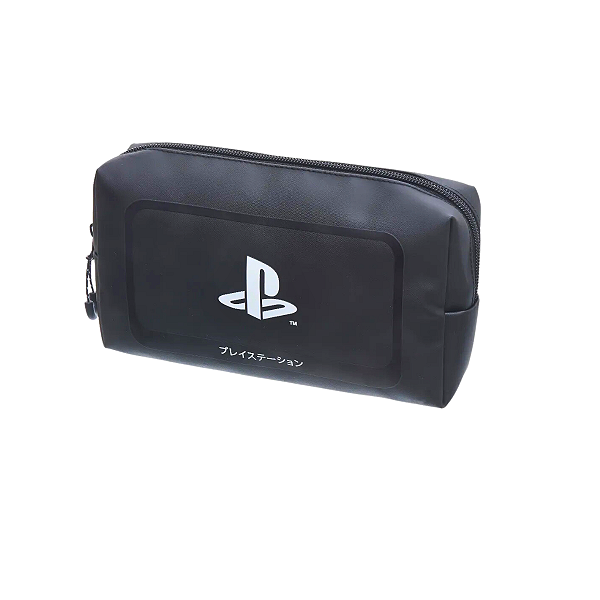 Estojo Escolar Playstation Evolution 26cm - Preto