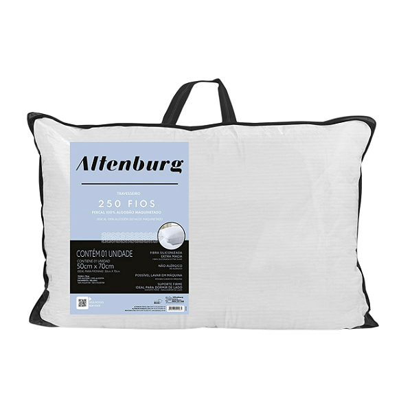 Travesseiro Percal 250 Fios - Altenburg