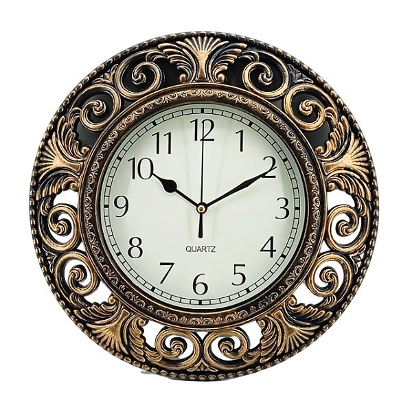 RELOGIO DE PAREDE RETRO VINTAGE 30 CM