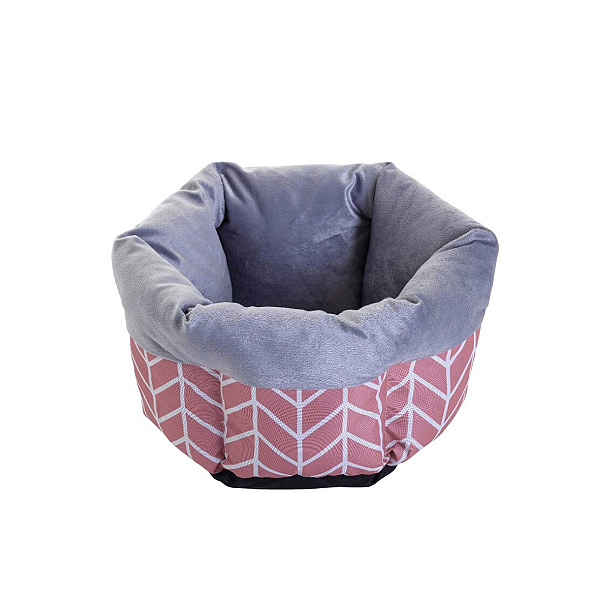 Cama pet redonda 30cm alta qualidade antiderrapante Corttex