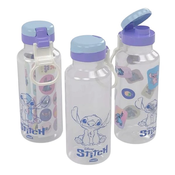 Garrafa Plasutil Fun Abre Fácil Stitch