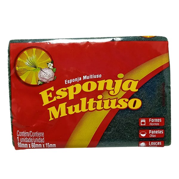 BEIJAFLOR ESPONJA MULTIUSO  80X60X15MM