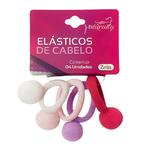 ELASTICO DE CABELO BOLA (5 Por 10)