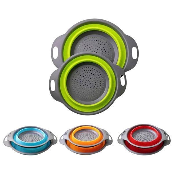 Escorredor De Alimentos Retratil Silicone