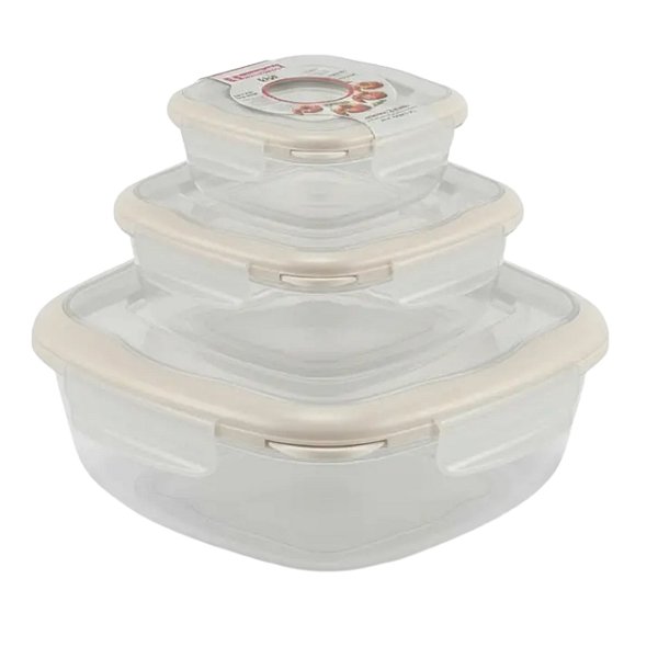 Conjunto Kit Potes Sanremo Quadrado