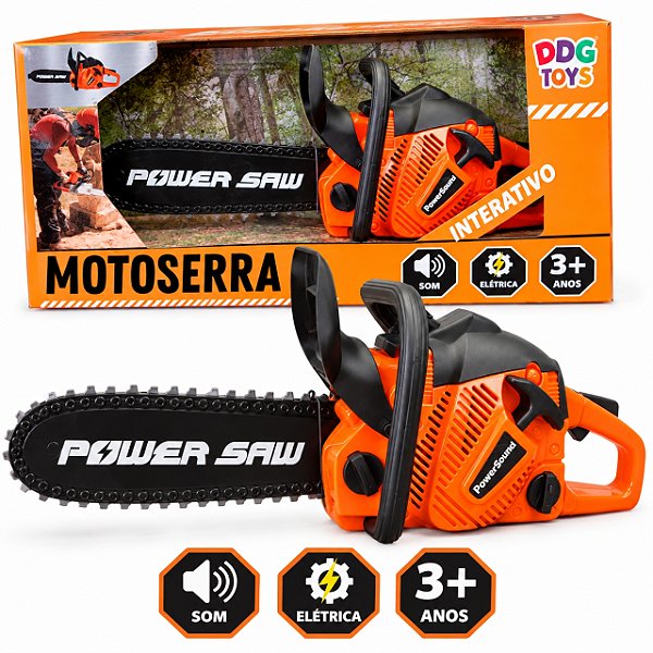 Moto Serra Eletrica Brinquedo Divertido