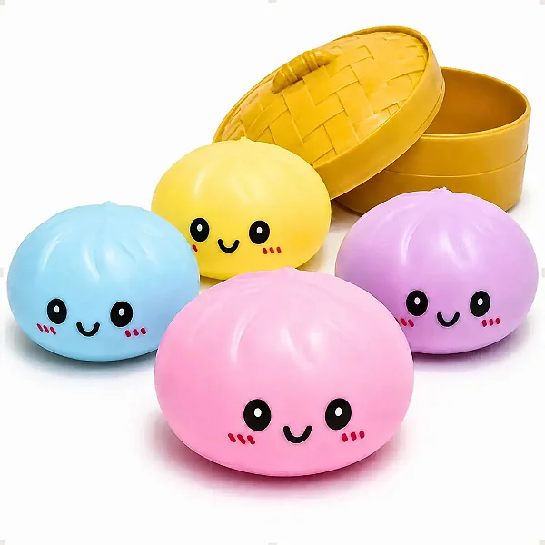 Brinquedo Squishy Paozinho Color