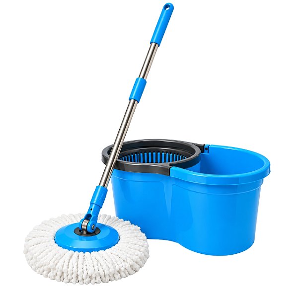 Mop Giratório Cesto Plástico 8 Litros Util