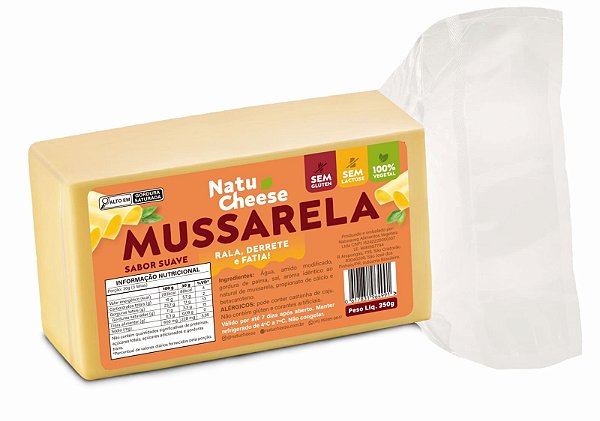 MUSSARELA SUAVE VEGETAL 350g