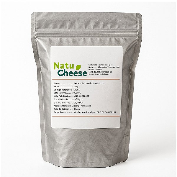 LEVEDURA NUTRICIONAL 250g - SABOR NATURAL
