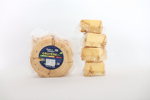 GRUYERE VEGETAL 500g FRACIONADO 125g