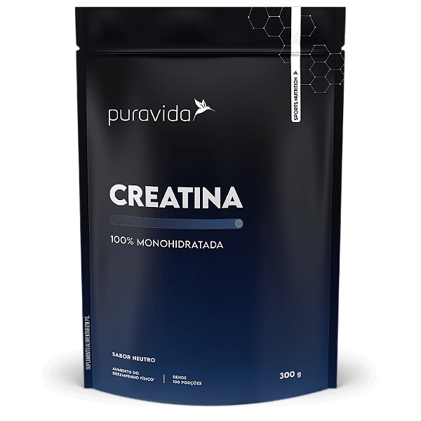 Creatina Monohidratada Puravida 300g