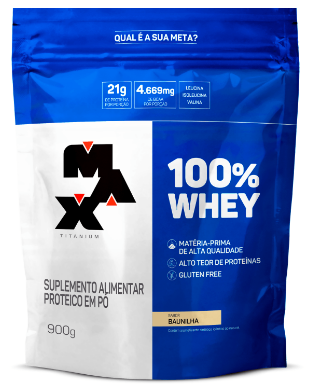 Whey 100% Refil Max 900g