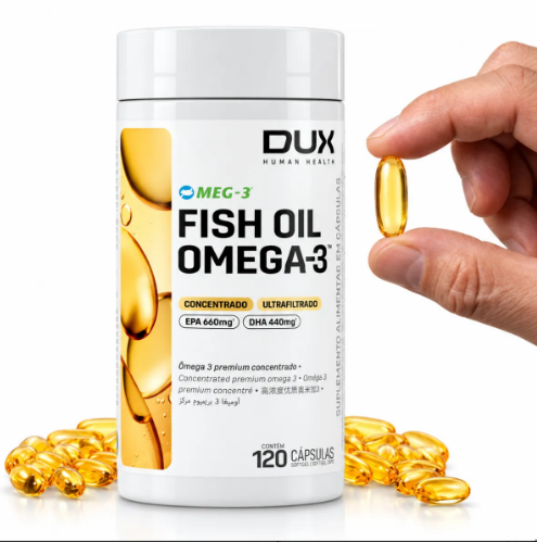 Ômega 3 Dux 120 cápsulas
