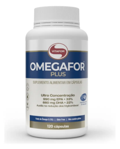 Omegafor Plus Vitafor 120 cápsulas